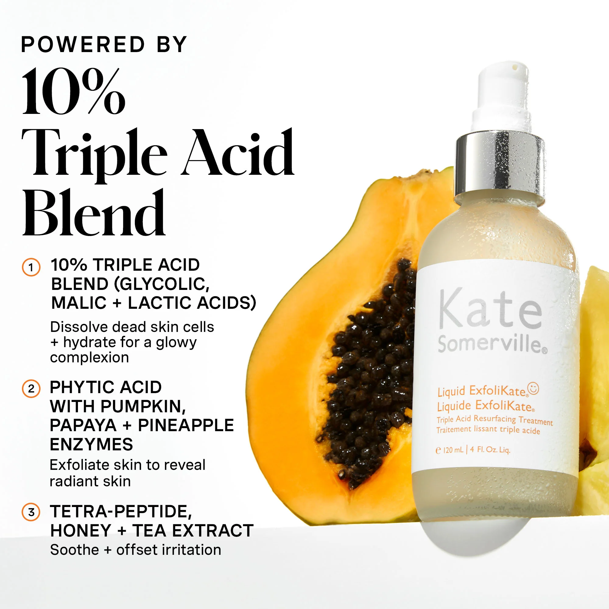 Liquid ExfoliKate® Triple Acid Resurfacing Treatment - Image 5