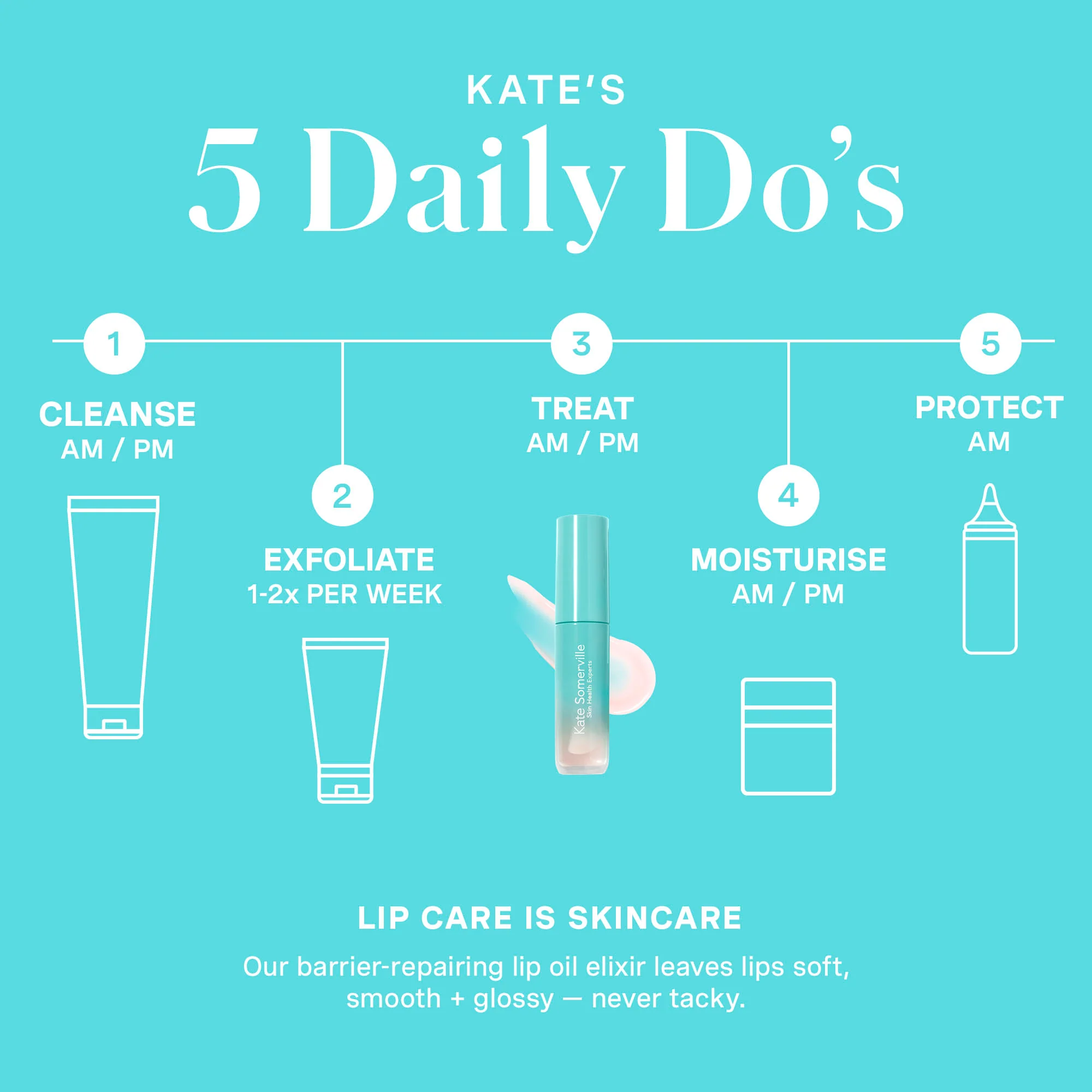 HydraKate Pro-Collagen Lip Oil Elixir - Image 11